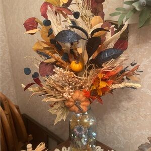 Autumn Harvest Faux Floral Arrangement